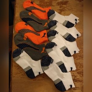 Puma boy's ankle socks large